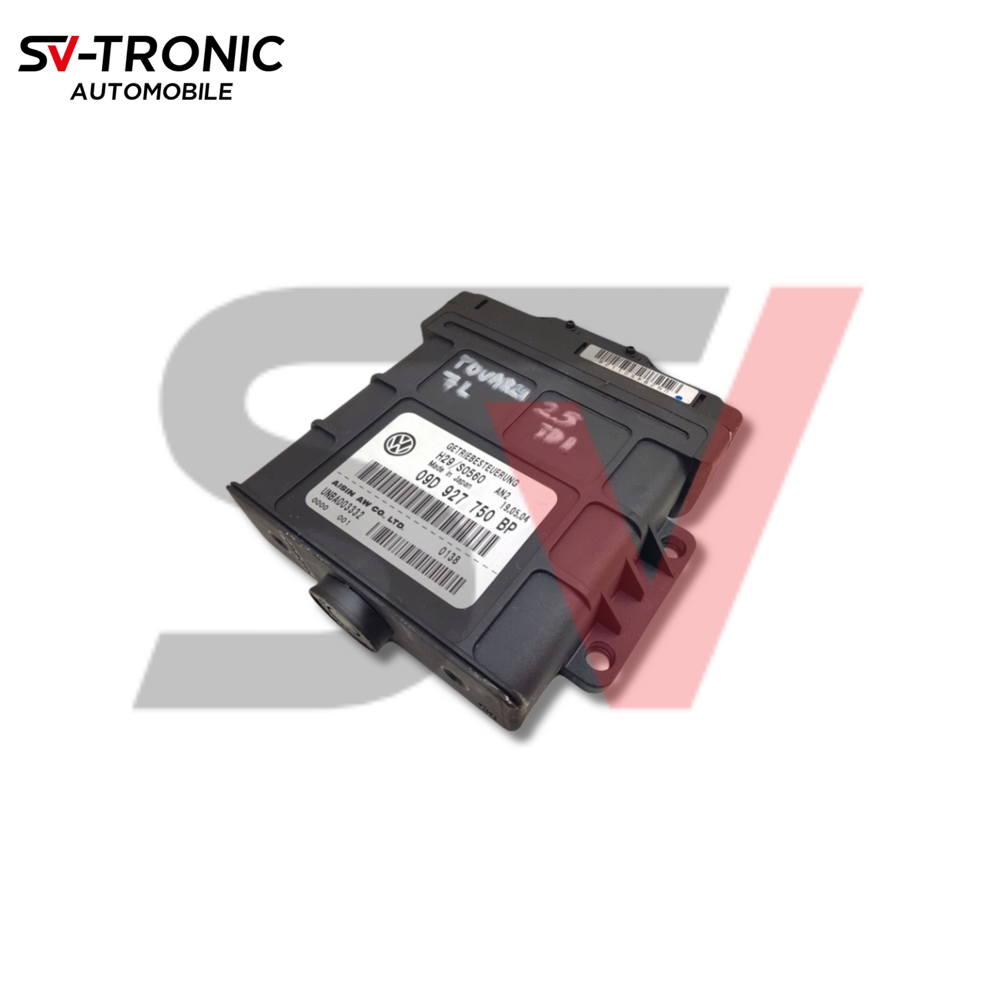 MODULE CONTROLE BOITE DE VITESSE 09D927750AK PORSCHE CAYENNE