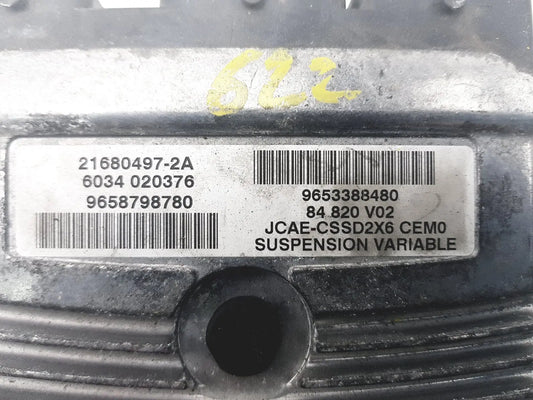 CALCULATEUR DE SUSPENSION 21680497-2A 9658798780 9653388480 PSA Ma boutique