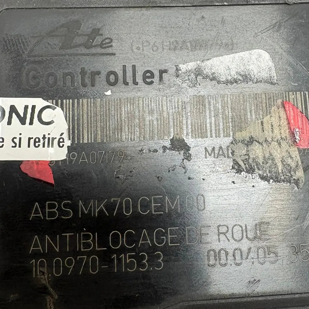 CALCULATEUR ABS UNIQUEMENT MK70 CEM00 11.0970-11753.3
