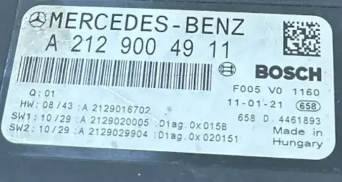 BOITIER SAM A2129004911 MERCEDES Ma boutique