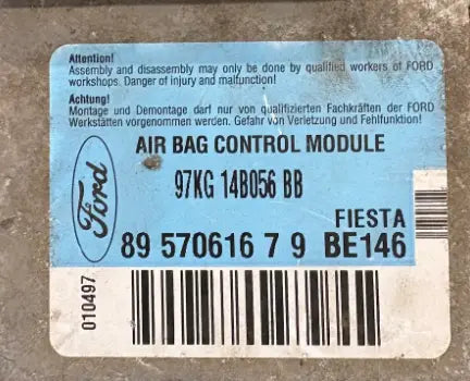 CALCULATEUR AIRBAG 8957061679 97KG14B056BB FORD Ma boutique