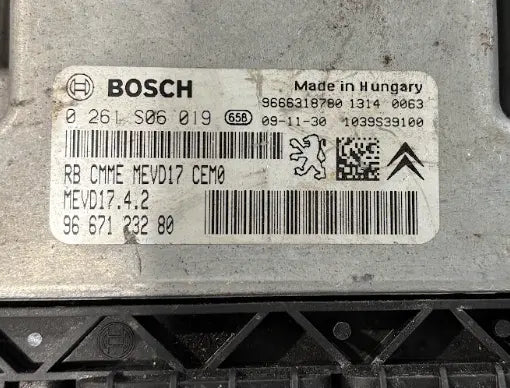 CALCULATEUR MOTEUR MEVD17.4.2 0261S06019 9667123280 PSA Ma boutique