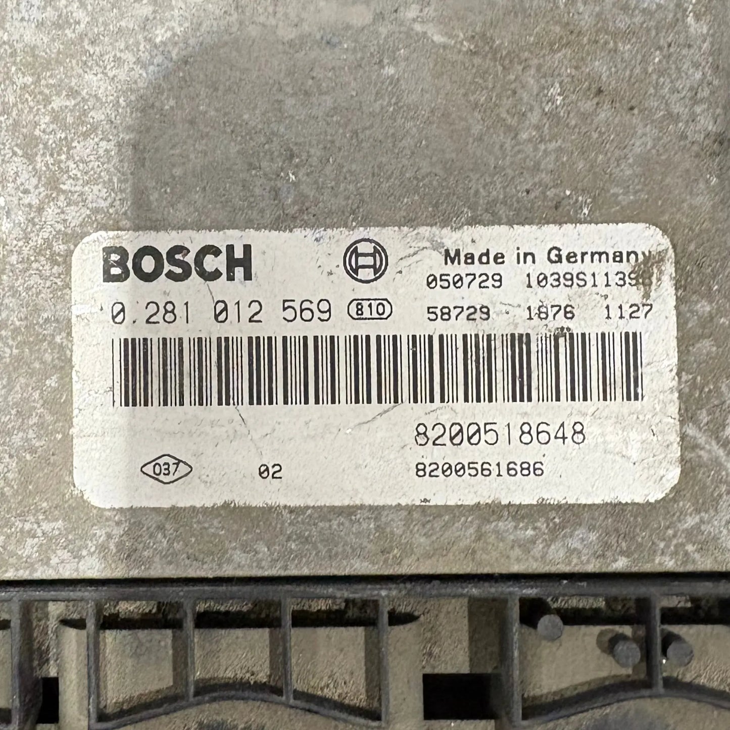 CALCULATEUR MOTEUR EDC16C3 0281012569 8200518648 8200561686 RENAULT Ma boutique
