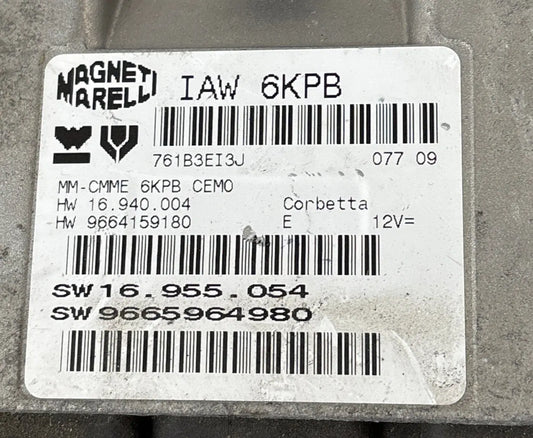 CALCULATEUR MOTEUR IAW 6KPB 9664159180 9665964980 PSA Ma boutique