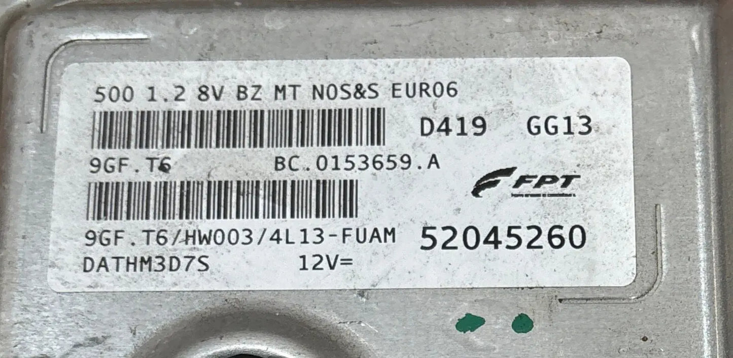 CALCULATEUR MOTEUR IAW 9GF.T6 52045260 HWN01 FIAT Ma boutique