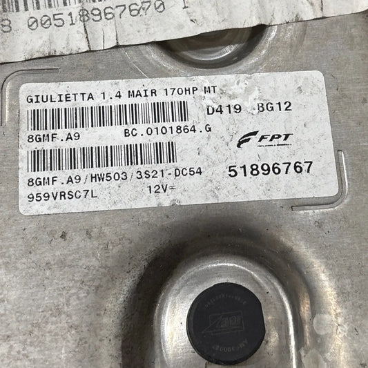 CALCULATEUR MOTEUR MJD 8GMF.A9 51896767 HW503 ALFA ROMEO Ma boutique