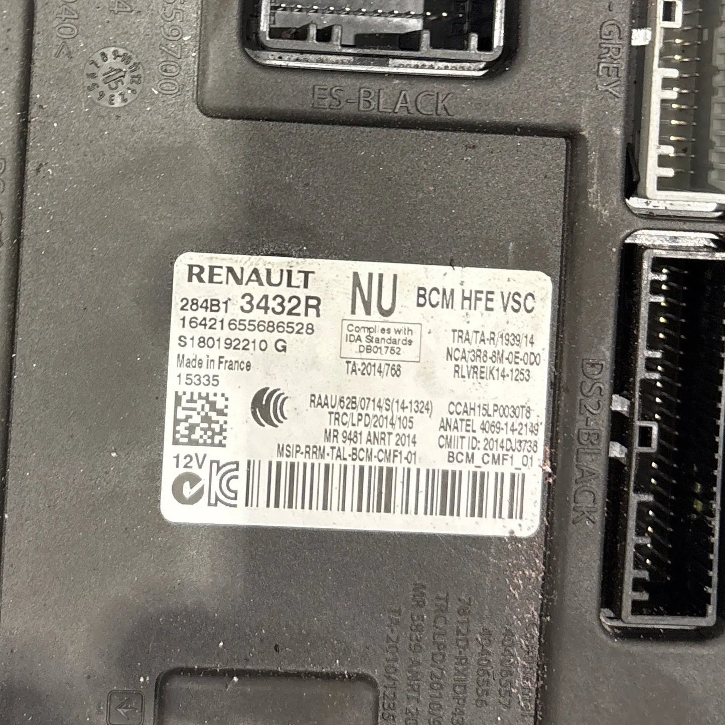 BCM NU 284B13432R S180192210G RENAULT Ma boutique