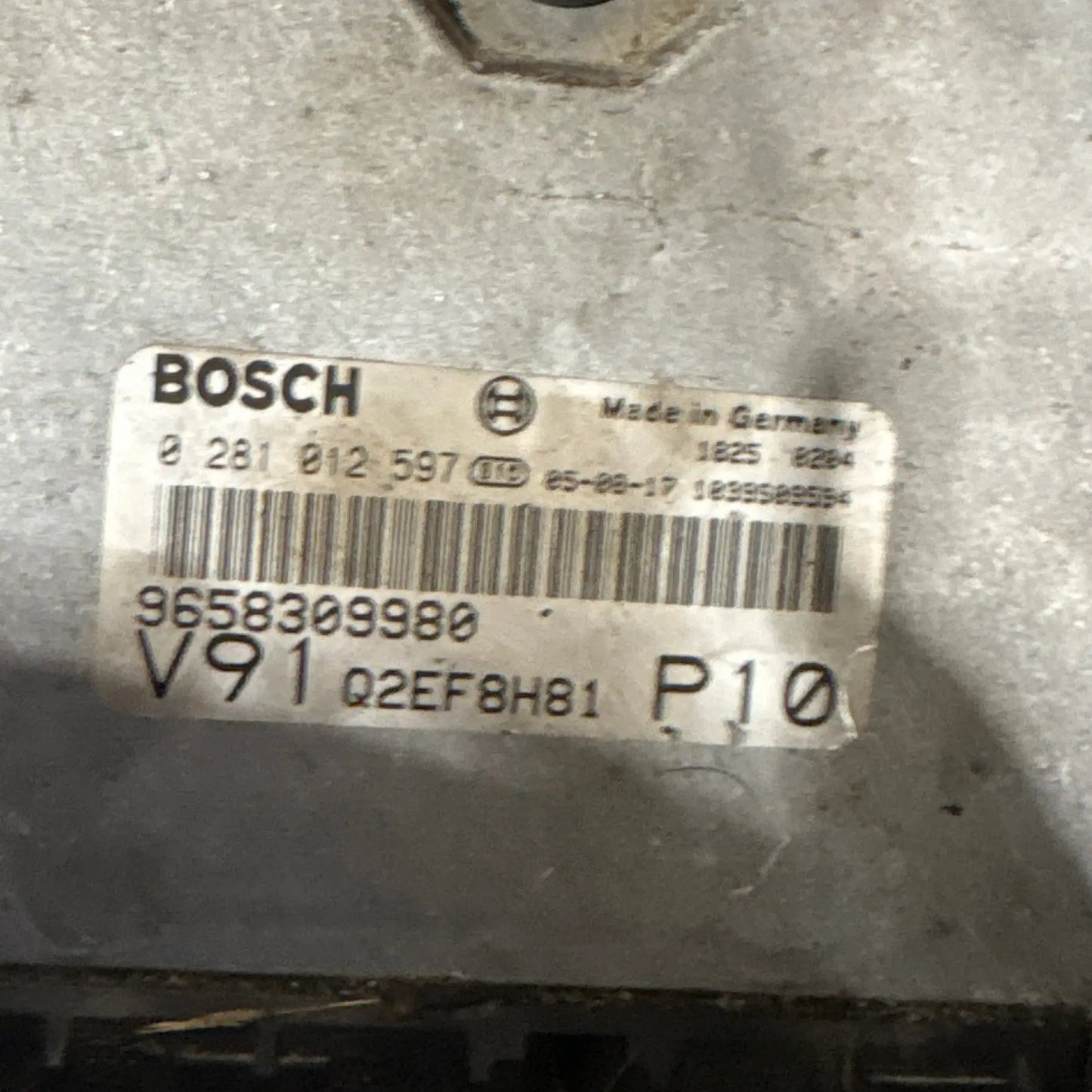 CALCULATEUR MOTEUR EDC15C7 0281012597 9658309980 FIAT Ma boutique