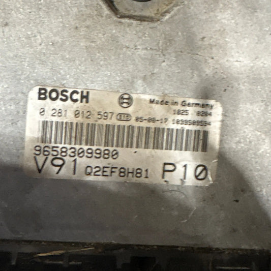 CALCULATEUR MOTEUR EDC15C7 0281012597 9658309980 FIAT Ma boutique