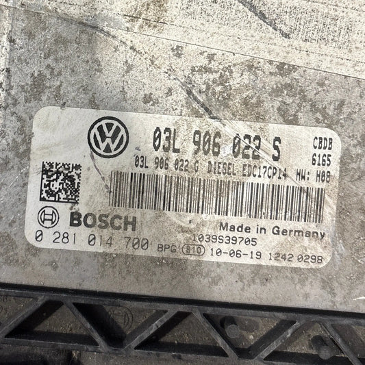 CALCULATEUR MOTEUR EDC17CP14 0281014700 03L906022S VW Ma boutique