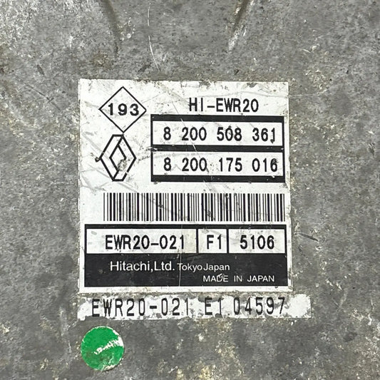 CALCULATEUR MOTEUR EWR20-021 8200508361 8200175016 RENAULT Ma boutique