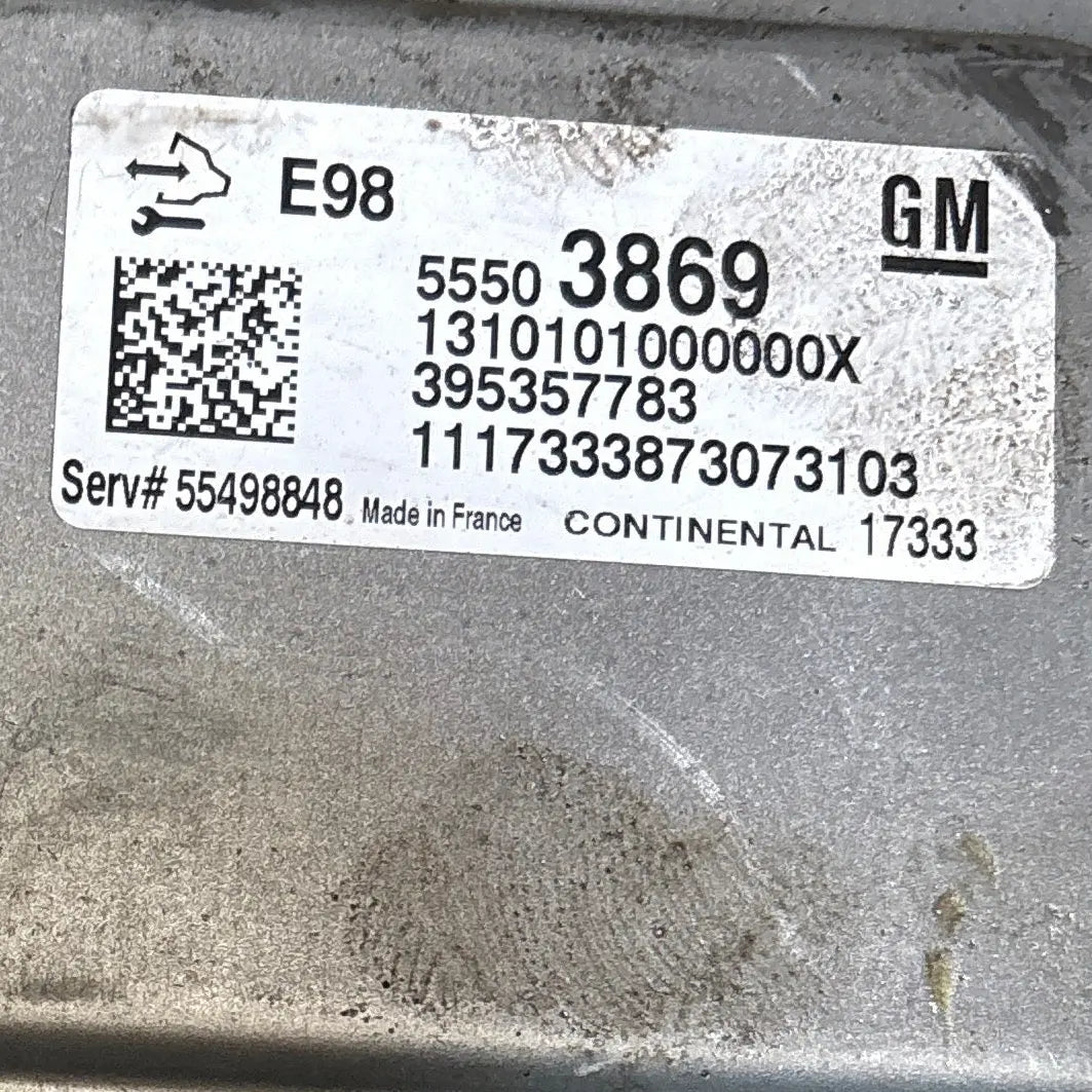 CALCULATEUR MOTEUR E98 55503869 OPEL