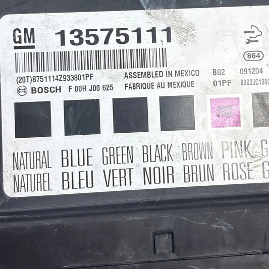 MODULE CONFORT 13575111 GM OPEL