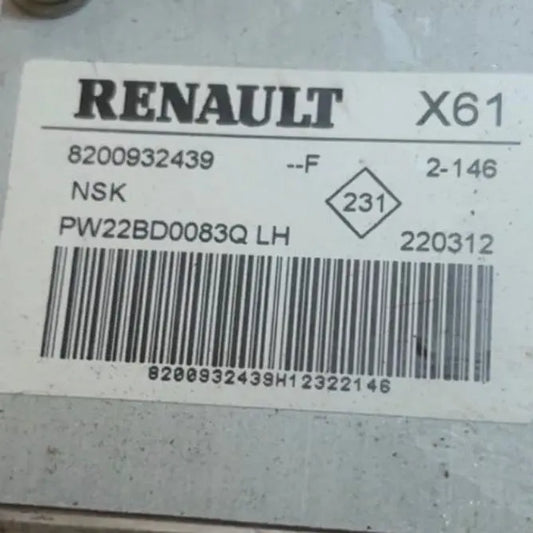 COLONNE DE DIRECTION NSK X61 8200932439--F RENAULT
