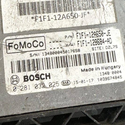 CALCULATEUR MOTEUR EDC17C70 0281032025 F1F1-12A650-JE FORD Ma boutique