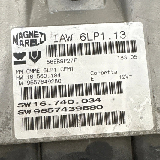 CALCULATEUR MOTEUR IAW 6LP1.13 9657439880 9657649280 PEUGEOT Ma boutique