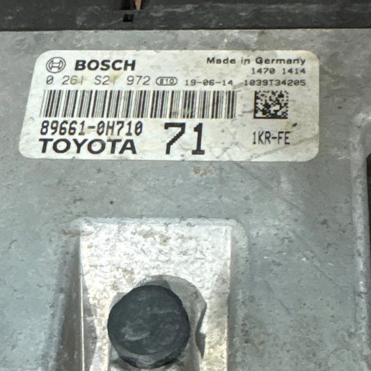 CALCULATEUR MOTEUR ME17.9.53 0261S21972 89661-0H710 TOYOTA Ma boutique