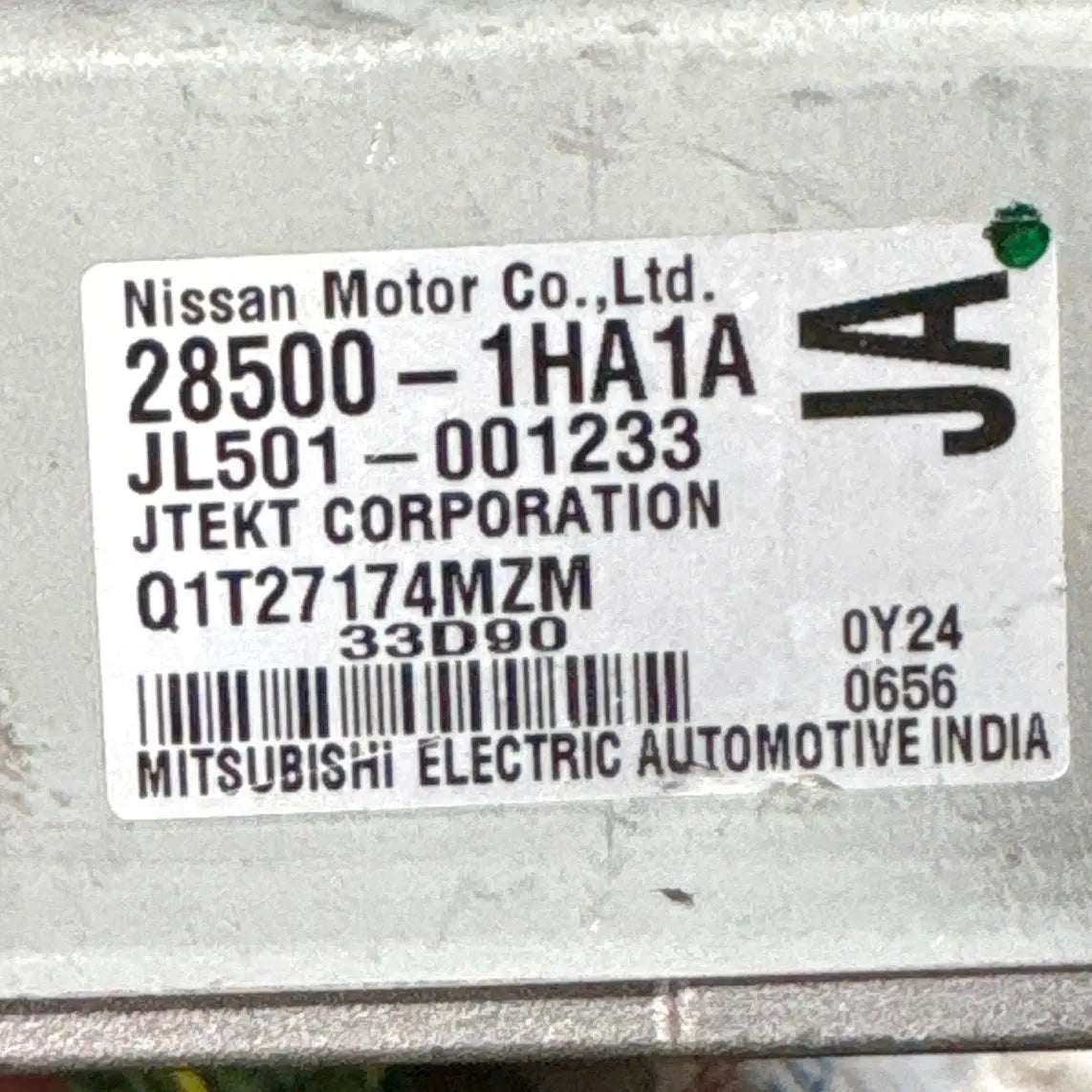 CALCULATEUR DIRECTION ASSITSTÉE JTEKT JL501- 001233 28500-1HA1A NISSAN Ma boutique