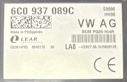 BCM 6C0937089C VOLKSWAGEN Ma boutique