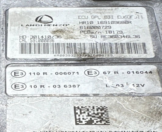 CALCULATEUR GPL 616000729 RE360346L36 DACIA Ma boutique