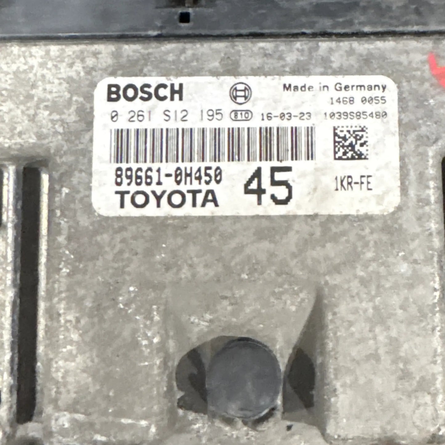 CALCULATEUR MOTEUR ME17.9.52 0261S12195 89661-0H450 TOYOTA Ma boutique