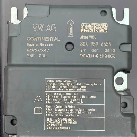 SERVICES RÉPARATION CALCULATEUR AIRBAG A2C9637617 80A959655N