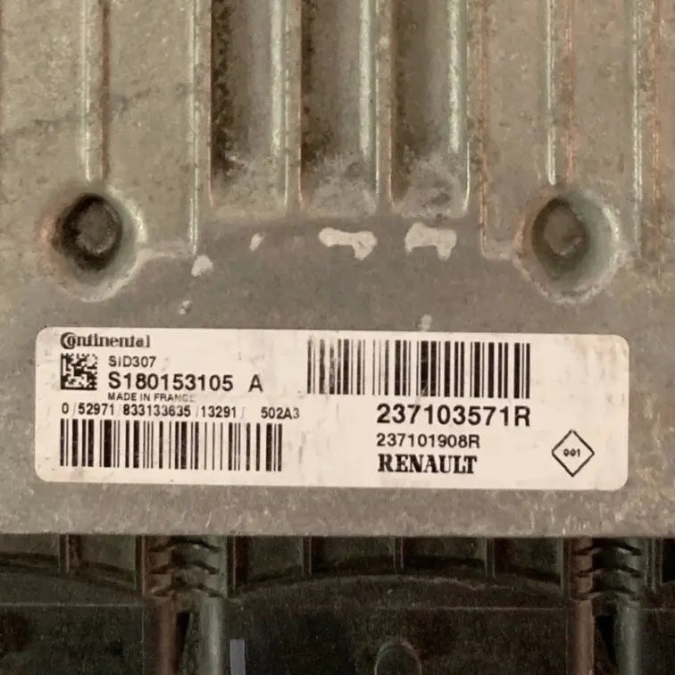 CALCULATEUR MOTEUR SID307 S180153105A 237103571R 237101908R Ma boutique