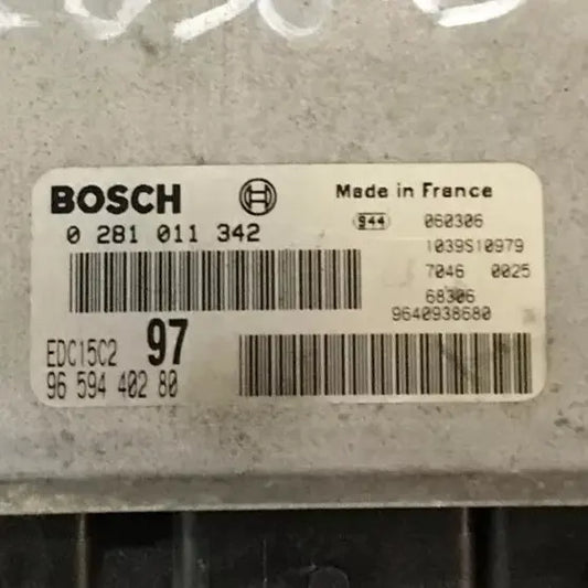 CALCULATEUR MOTEUR EDC15C2 0281011342 9659440280 CITROEN Ma boutique