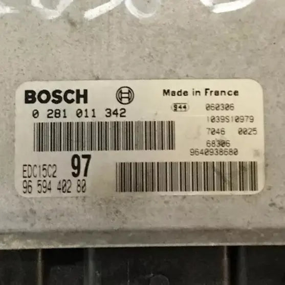 CALCULATEUR MOTEUR EDC15C2 0281011342 9659440280 CITROEN Ma boutique