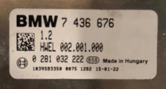 CALCULATEUR MOTEUR 0281032222 7436676 BMW Ma boutique