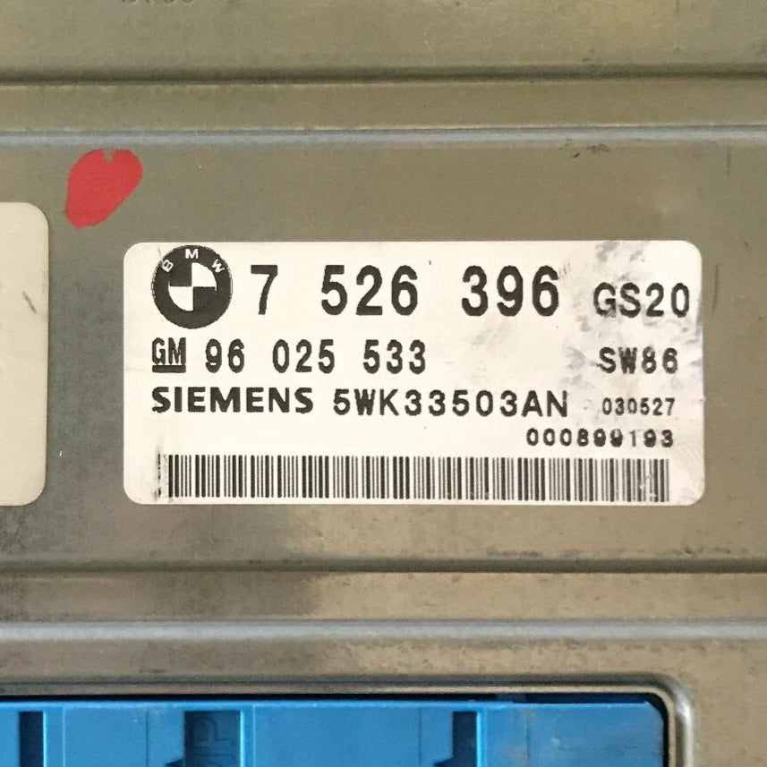 CALCULATEUR DE BOITE BVA GS20 5WK33503AN 7526396 BMW