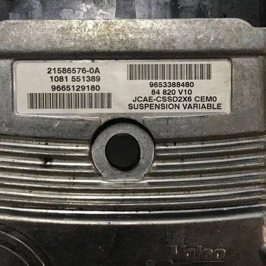 CALCULATEUR DE SUSPENSION 21586576-0A 9665129180 9653388480 PSA Ma boutique