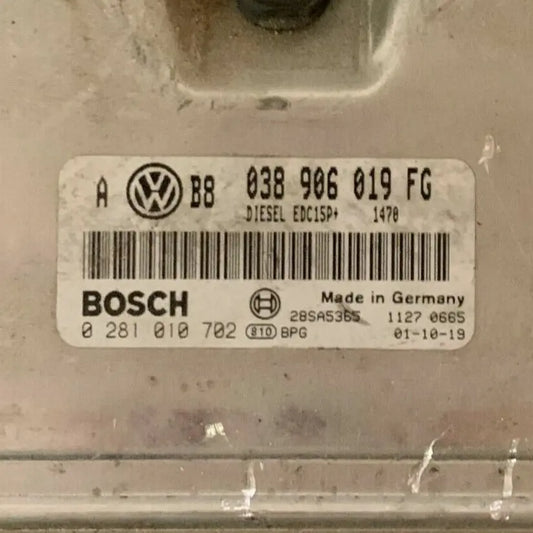 CALCULATEUR MOTEUR EDC15P+ 0281010702 038906019FG VW Ma boutique