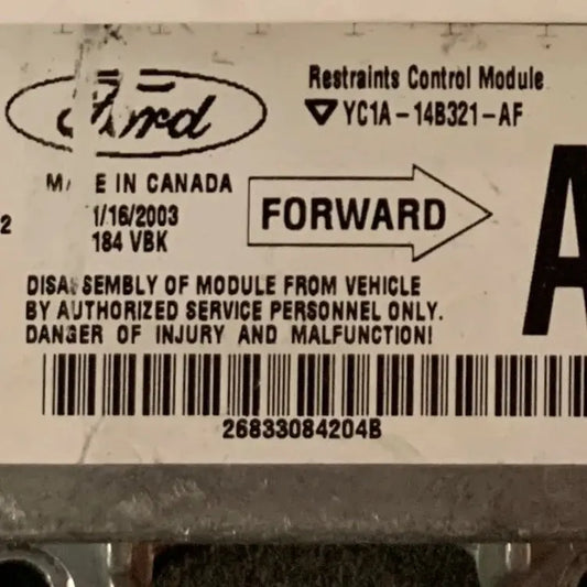 CALCULATEUR AIRBAG YC1A-14B321-AF FORD Ma boutique