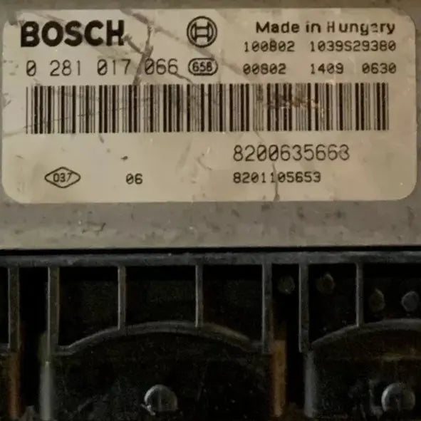 CALCULATEUR MOTEUR EDC16C36 0281017066 8201105653 8200635663 RENAULT Ma boutique
