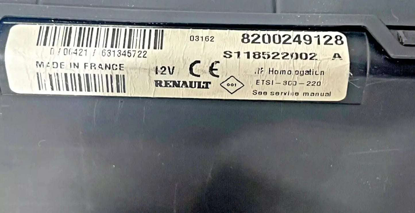 UCH S118522002 A 8200249128 RENAULT Ma boutique