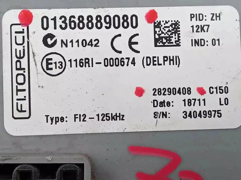 BODY C150 01368889080 28290408 FIAT Ma boutique