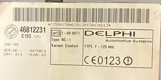 BODY 46812231 FIAT Ma boutique