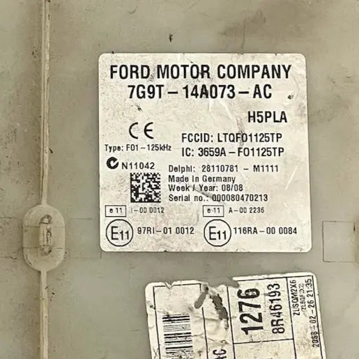 BOITIER FUSIBLE 7G9T-14A073-AC FORD Ma boutique