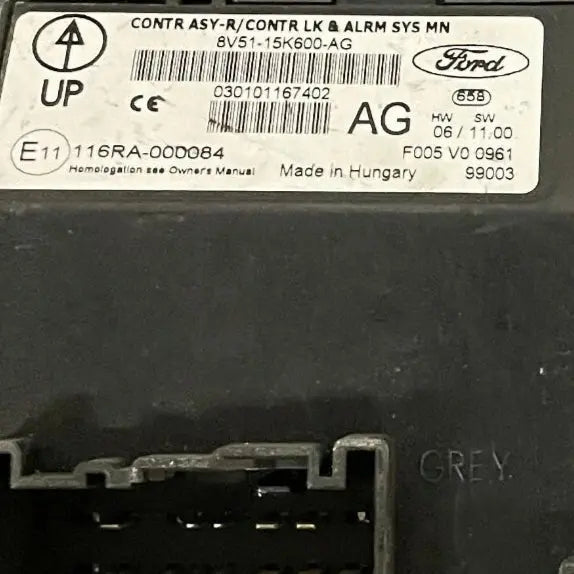 MODULE CONFORT 8V51-15K600-AG 116RA-000084 FORD Ma boutique