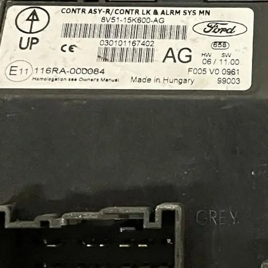 MODULE CONFORT 8V51-15K600-AG 116RA-000084 FORD Ma boutique