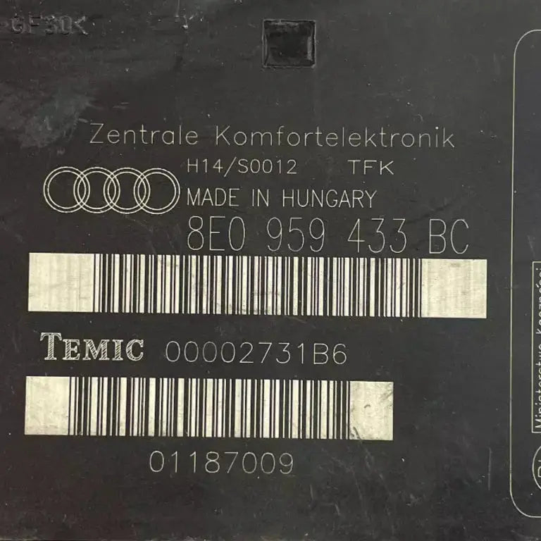 MODULE CONFORT 8E0959433BC AUDI Ma boutique
