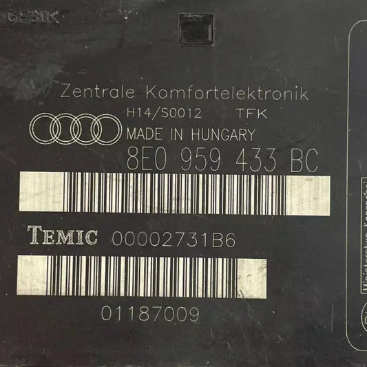 MODULE CONFORT 8E0959433BC AUDI Ma boutique