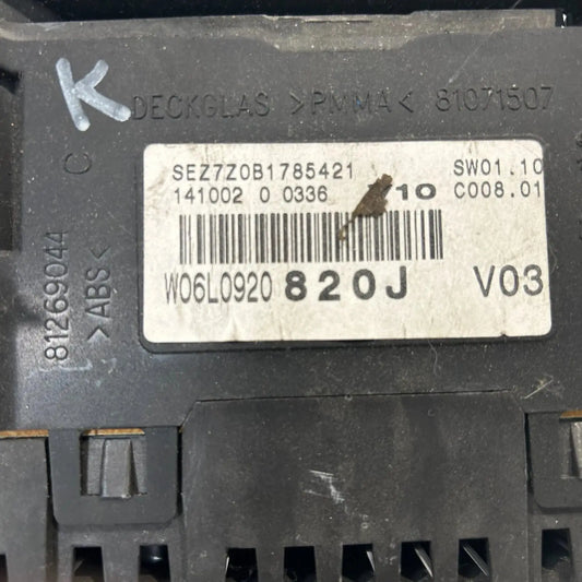 COMPTEUR W06L0920820J SEAT IBIZA Ma boutique