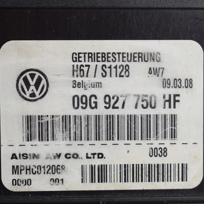 CALCULATEUR DE BOITE BVA 09G927750HF