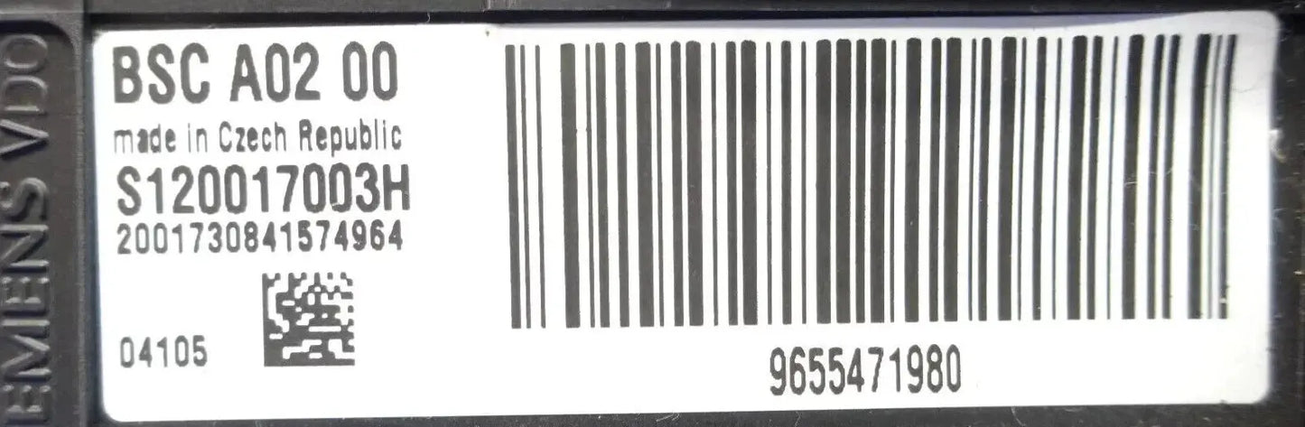BSC A02 S120017003H 9655471980 PSA Ma boutique