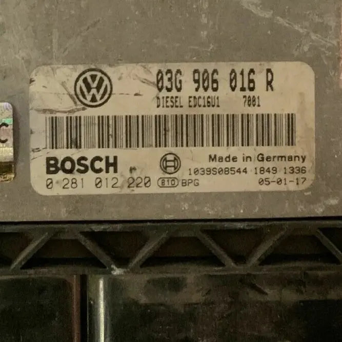 CALCULATEUR MOTEUR EDC16U1 0281012220 03G906016R VW Ma boutique
