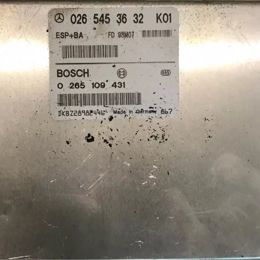 CALCULATEUR ABS ESP1.14 0265109431 0265453632K01 MERCEDES Ma boutique