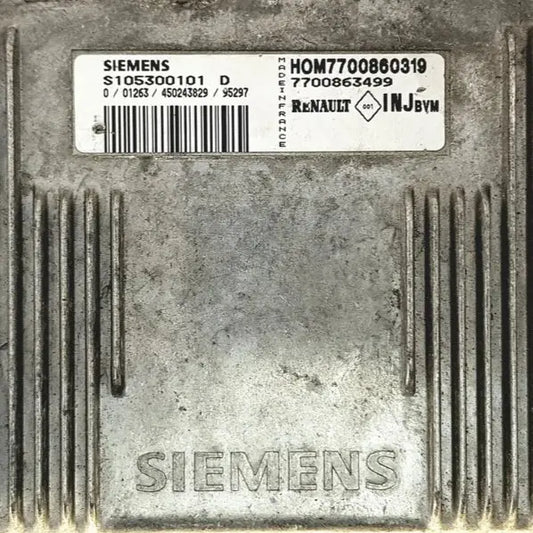 CALCULATEUR MOTEUR FENIX 5 S105300101D HOM7700860319 7700863499 RENAULT petit format Ma boutique