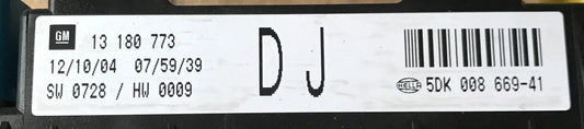 BODY 5DK008669-41 13180773 DJ OPEL Ma boutique